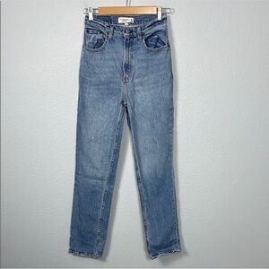 Abercrombie & Fitch Light Blue Straight Leg Jeans